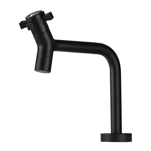 Robinet de lavabo extractible en laiton avec douchette extensible orange - 3