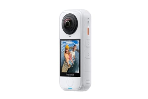 Image of Insta360 X4 Air Starter Bundle (Artic White)-Lightweight 165g 8K 360 Camera,Invisible Selfie Stick Effect,Replaceable Lenses,Shoot First & Frame Later,FlowState Stabilization, AI-Powered App
