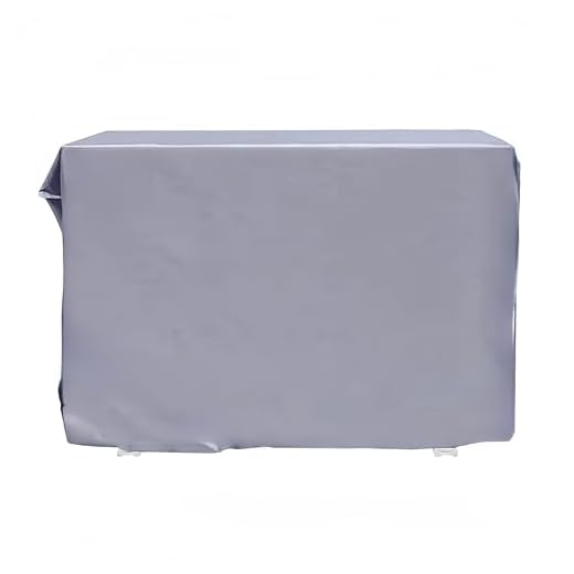 FINEVERNEK Funda para Aire Acondicionado Exterior, Universal Cubierta de Aire Acondicionado, Anti-Nieve A Prueba de Sol Antiincrustante Cubierta Protectora de Aire Acondicionado,Gris(80 * 28 * 54cm)