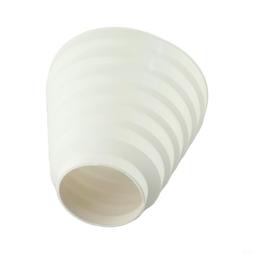 Extractor reductor de conductos | Conector de tubo de ventilador | 80 mm, 100 mm, 110 mm, 120 mm, 130 mm, 140 mm, 150 mm | Extractor de ventilador secadora y acondicionador de aire acondicionado