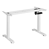 Tableros aplicables (no incluidos en el producto): La altura ajustable del escritorio de pie es desde 70 cm hasta 114 cm y la anchura también es regulable entre 110-138 cm dependiendo de su cuerpo y espacio de trabajo. La tabla del escritorio se puede elegir en distintas anchuras dependiendo del espacio que disponga. Los tableros compatibles con esta mesa están entre 120- 160 cm de largo y 60-80 cm de ancho