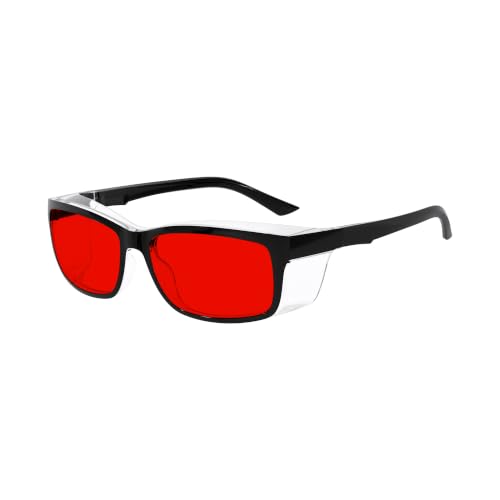 Image of Eyekepper Red Light Glasses, Blue Blocking for Sleep, Men Women, Fit over