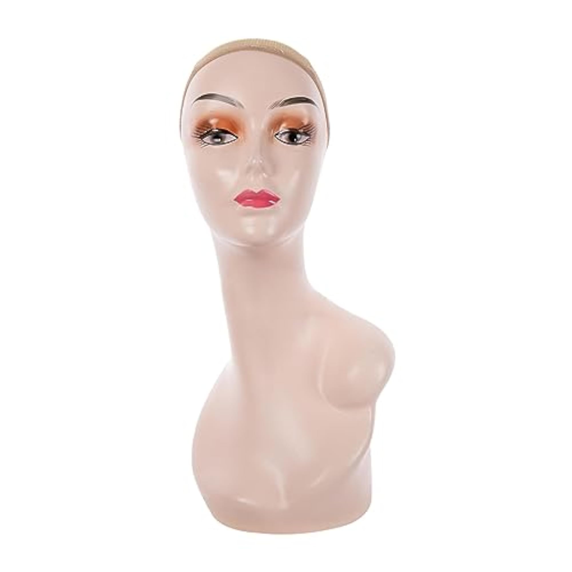 Female Bald Mannequin Head for Wigs Display
