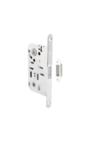 System Manyetık Wc Tipi Kilit Parlak Krom Lc100Lt01W Cr, Tek Ebat