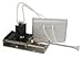 UNICO SQ2800-105P Water-Jacketed Cuvette Holder Kit for 10 mm Single Square Cuvette, Includes Universal Base, Water-Jacketed Holder with Flow Thru Panel (Water Bath Required)