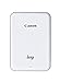 Canon IVY Mini Photo Printer for Smartphones (Slate Gray) - Sticky-back prints, Pocket-size