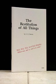Staple Bound The Restitution of All Things Book
