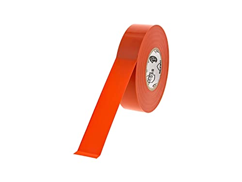 Secure Orange Electrical Tape 3/4 Inch x 66 Feet - 5 Pack