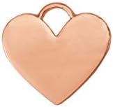 ImpressArt Artisan Heart Stamping Blanks (24, Pewter)