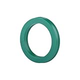 Grüne Polyurethan-Wellendichtringe für radiale Hydraulikkolbenstangen, Innendurchmesser 17mm Außendurchmesser 25mm Dicke 5mm, 5 Stück