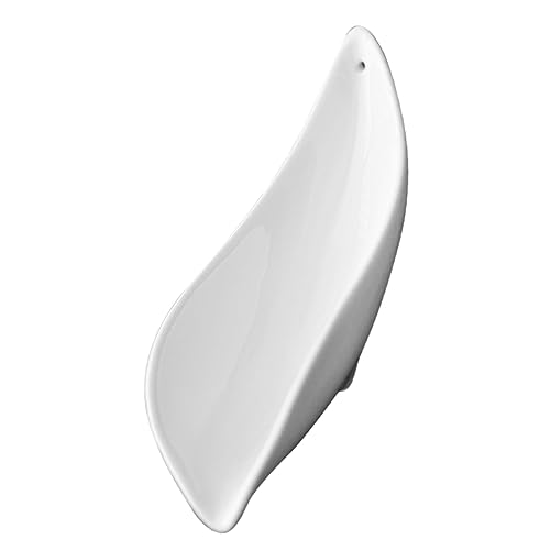 Mobestech Ceramic Tea Scoop for Loose Leaf Tea Multi Functional Spoon for Bean Powder Salt Flour and Sugar Restaurants and present Giving