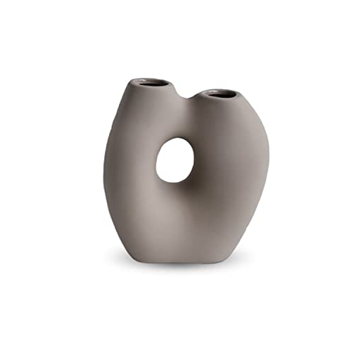 Cooee Design Frodig Vase Sand, Keramik, organische Form, Sandfarbe, AG-07-01-SA, W: 9, L: 18, H: 20 cm