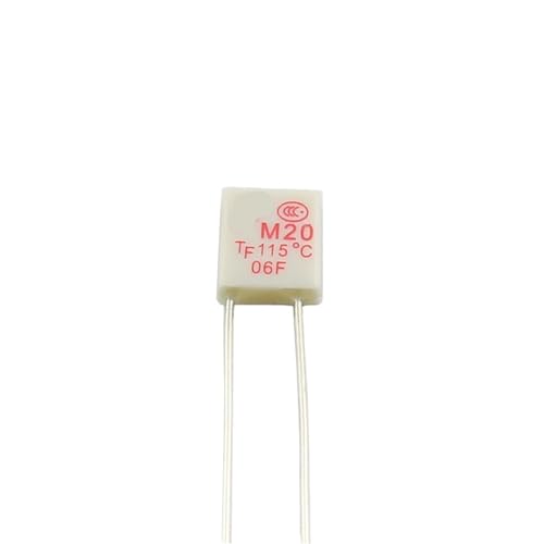 Fusible thermique M20 TF 115C 2A 250V interrupteur température lien carré pour circuit