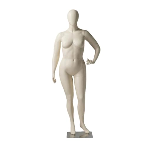 Plus Size Schaufensterpuppe Weiblich Ganzkörper GFK Schneiderfigur