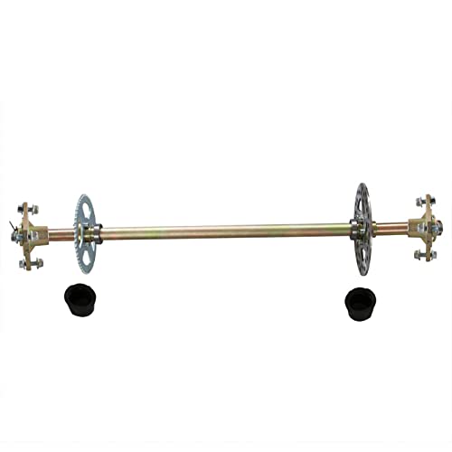 Futchoy Go Kart Rear Axle Assembly Kit Complete Wheel Hub 29" 740Mm Go Kart Rear Axle Kit Wheel Hub Set For Quad Atv Go Kart And Many 50Cc 70Cc 90Cc Atv Quads Go Karts #TOP18