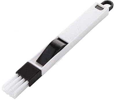 2 in 1 Multi-Function Plastic Window Slot Keyboard Wardrobe Dust Removal Cleaning Brush