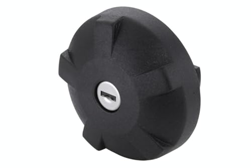 HELLA 8XY 007 747-001 Tankdeckel - PT45 - schwarz - Kunststoff - mit Schloss/mit Schlüssel