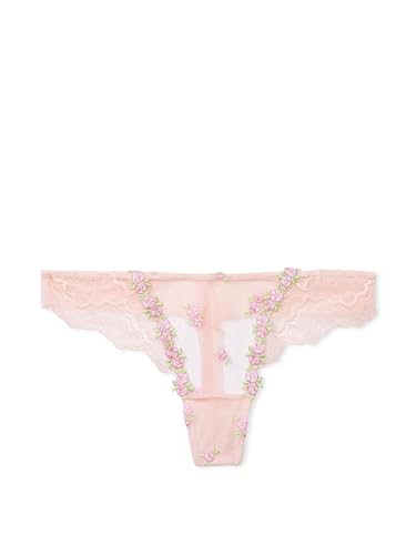 String en maille Victoria's Secret Rosebud brodé pour soirée