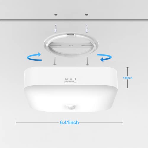 Whitepoplar RECHARGEABLE MOTION SENSOR LLGHT Rechargeable Motion Sensor Closet Light, Rechargeable Battery Operated Ceiling Light Wireless thumb #5