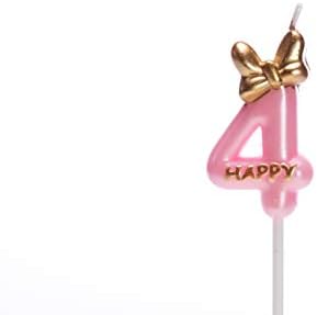 Number Cake Candle Cake topper Birthday Party Supplies Candle 0 1 2 3 4 5 6 7 8 9 Anniversary Age Candle Party Decoration (P4)
