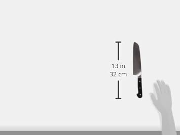 Zwilling Corrugated Santoku Knife