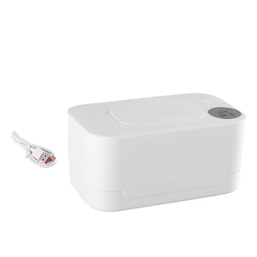 Chauffe-bébé portable LED à grande capacité pour réchauffer 80 lingettes - 5