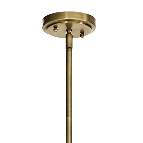 Kichler Everly 1-Light Pendant Light Fixture with Clear Seeded Glass Bell Shade in Black, Kitchen Island Hanging Light for Dining Room and Bedroom (13.75" x 19.75"), 42046BK by Kichler - Image 8