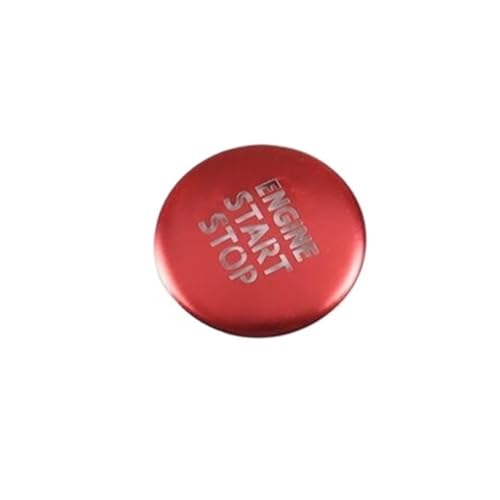 Couvercle bouton démarrage Toyota 86 et Subaru BRZ en rouge sport
