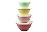 Original Tupperware Tupperware Kühlschrank Wunderschüsselsatz Wunder-Schüssel 2,4 L + 1,75 L + 1,1 L+ 775 ml pastelltöne NEU