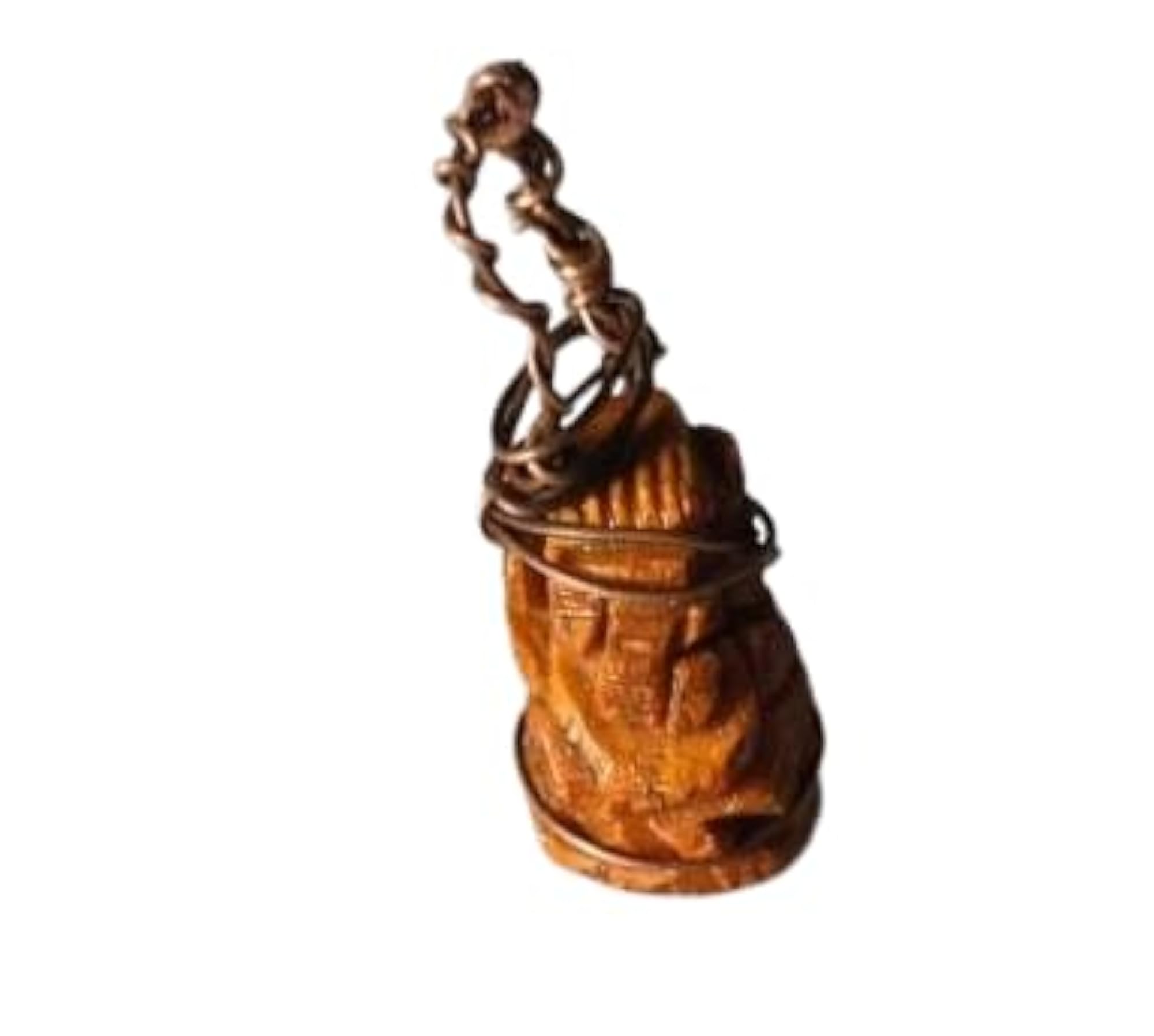 Handmade Copper Ganpati Locket with Abhimantreet Mantra