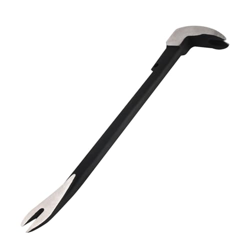 Nail Puller - Flat Pry Bar | Carbon Steel Nail Puller Tool | Nail Remover Tool | Cat Paw Nail Remover | Handy Claw Nail Puller | Hammer Design Pry Tool | Hammer Design Crowbar Tool for Carpenters