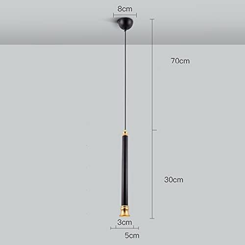 Luz de techo colgante LED 3W de tubo largo 4