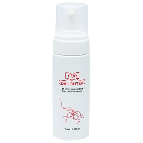 Image of for my daughter Moisture Feminine Wash | Gentle Foam Wash with HPA Complex & | pH Balanced for Intimate Hygiene | Dermatologist-Tested - 150ml (5.07oz)