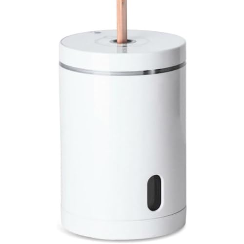 Kwueiit 電動、充電式、シャープペンシル削り、6-8 mm、3-5 S高速、螺旋刃、コンパクト、使いやすい、子供のプレゼント、色、スケッチ、美術