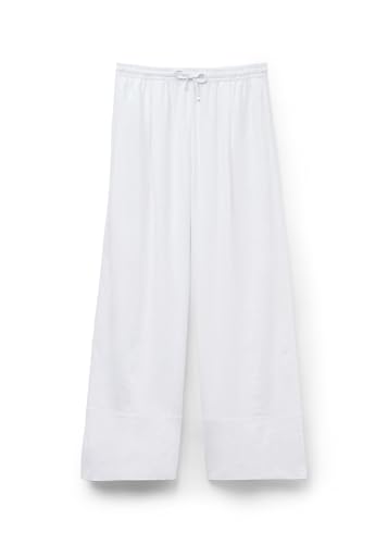 Woman's Linen and Viscose Palazzo Pants