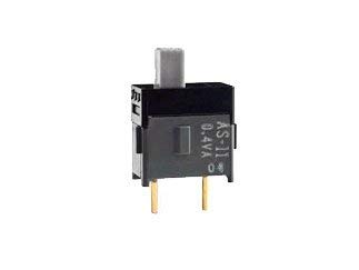 NKK SWITCHES AS11CP AS Series Subminiature SPST On-None-Off Through Hole Slide Switch - 5 item(s)