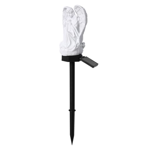 Ange solaire extérieur étanche déco de jardin lampe résine lumineuse