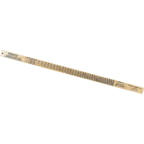 Forestry Suppliers Tree & Log Scale Stick | Doyle Scale | 10\" - 40\" Diameter | up to 40â€ DBH & Five 16â€™ Logs | Sturdy & Easy to Read | 31-1/2â€L x 1-5/16â€W.