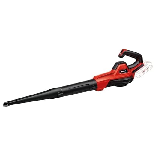 Einhell Soplador Universal con batería GE-UB 18/250 Li E-Solo Power X-Change (18 V, Velocidad del Aire 250 km/h, Tubo de 3 Piezas, regulación de Velocidad electr. con indicador LED, sin batería)