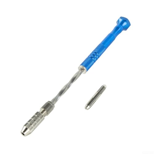 Trapano Semiautomatico a Mano con 10 Punte per 0 53mm Legno e Modello Foratura (Set A)