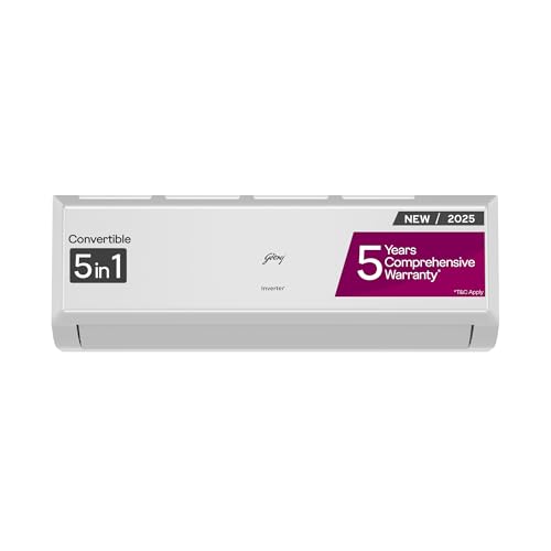 Godrej 1.5 Ton 3 Star, 5 Years Comprehensive Warranty, AI Powered...