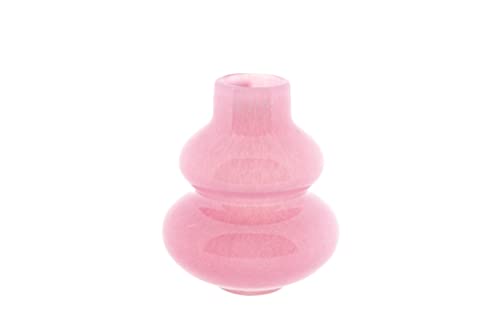DutZ VASE SKRZYSZOW S | H16 D14 cm | Fuchsia | mundgeblasenes Glas
