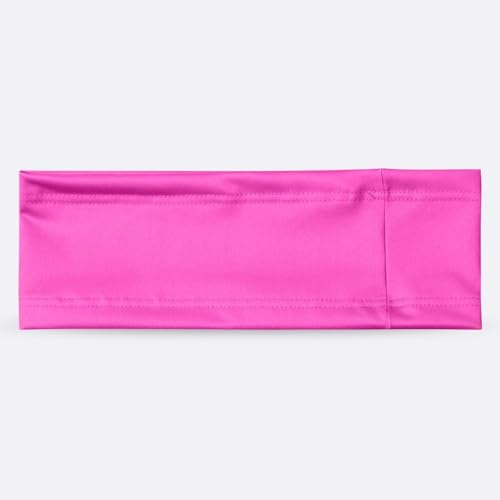 Testeira Headband HUPI Rosa - Faixa de Cabelo para Corrida, Ciclismo e Treino, Cor: Rosa, Tamanho: Ú