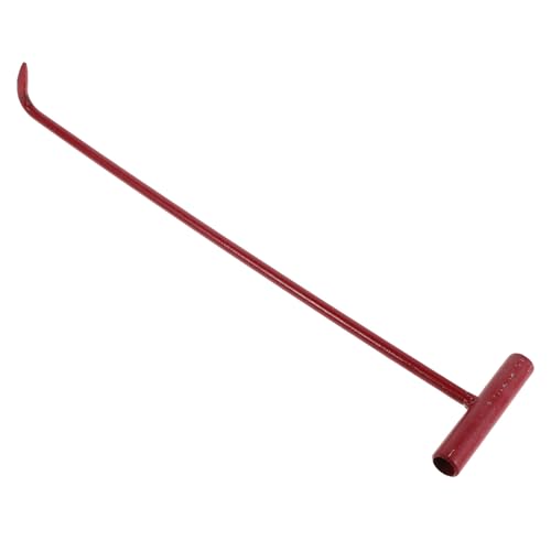 Gancho para tapas de alcantarilla de hierro rojo en equipos de rescate