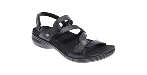 Image of Revere Shoes Emerald Back Strap Sandal for Women - Leather Sandals with Adjustable Straps - Lightweight Arch Support - Comfort Walking Sandals