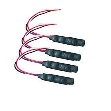 MERSK Mic Microphone Sound Monitor for CCTV Security Camera Set of 4 Mics