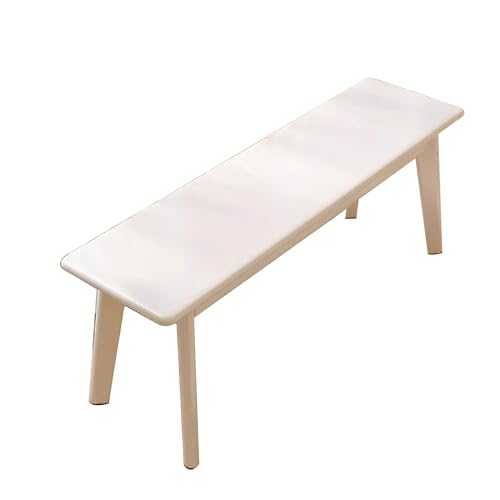 Banco de Madera para Entrada, Comedor, Muebles, Banco de Madera para el Extremo de la Cama, Banco de Madera para Dormitorio, Banco Interior para Mesa de Comedor, Banco Estrecho de Cocina de