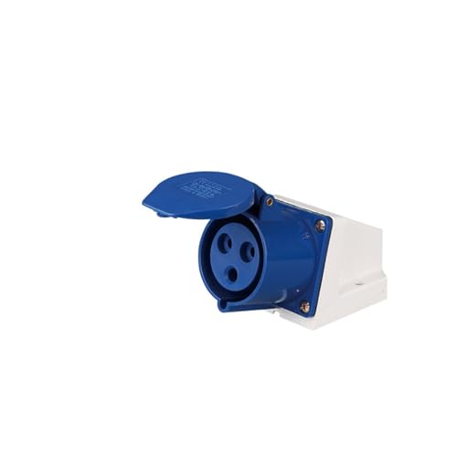 IP44 �H�Ɨp�v���O�ǃ\�P�b�g�R�l�N�^�O�� 3Pin 4Pin 5Pin 16A32A �h����h���q��v���O(Wall Socket 3P 32A)