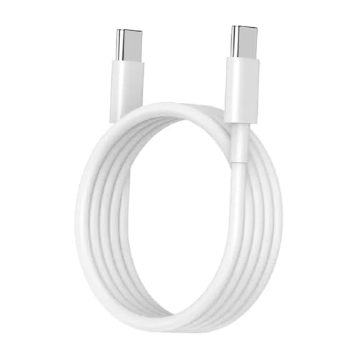 Image of Google Pixel Original Type C to Type C Mobile Data Charging Cable for Pixel 8 Pro /8 /8A /7 Pro /7 /7A /6 Pro /6 /6A /5 /ChromeBook Laptop /Buds /and Other USB C Device Support for Nothing phone 2 /1, 30W