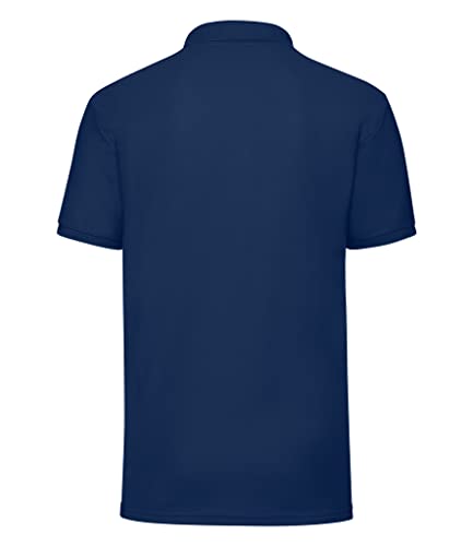 FRUIT OF THE LOOM uomo 65/35 POLO MANICHE CORTE